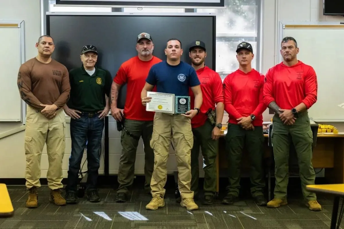 Formandos da 4ª turma do curso SWAT no Acre