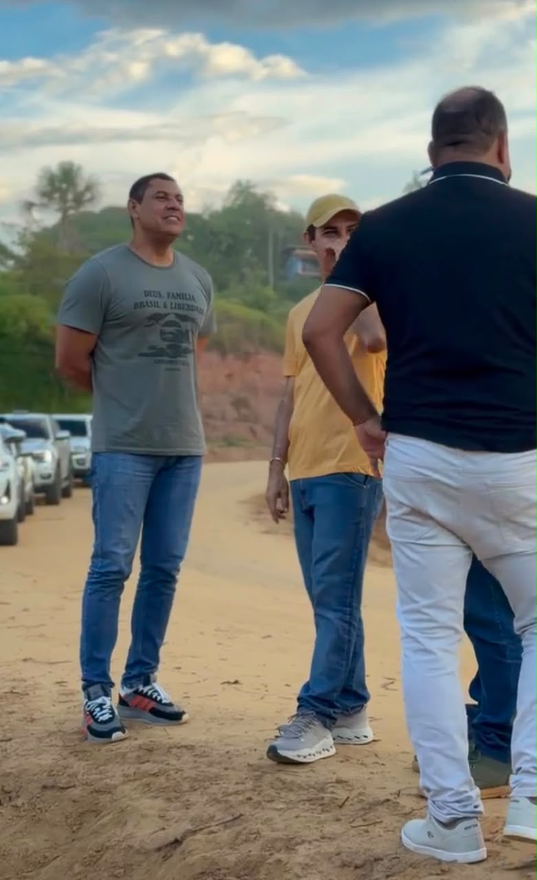 Coronel Ulysses fiscaliza obra de R$ 1 milhão que beneficia três comunidades em Cruzeiro do Sul